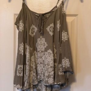 Rue 21 Cold Shoulder Tank Top